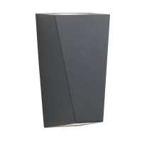 led fasadno osvetlenie za stena troy Art.No.5600-2BK-LED