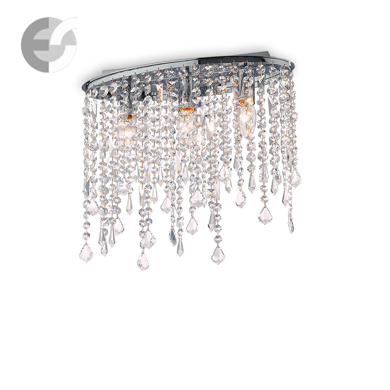 plafon s kristali rain
