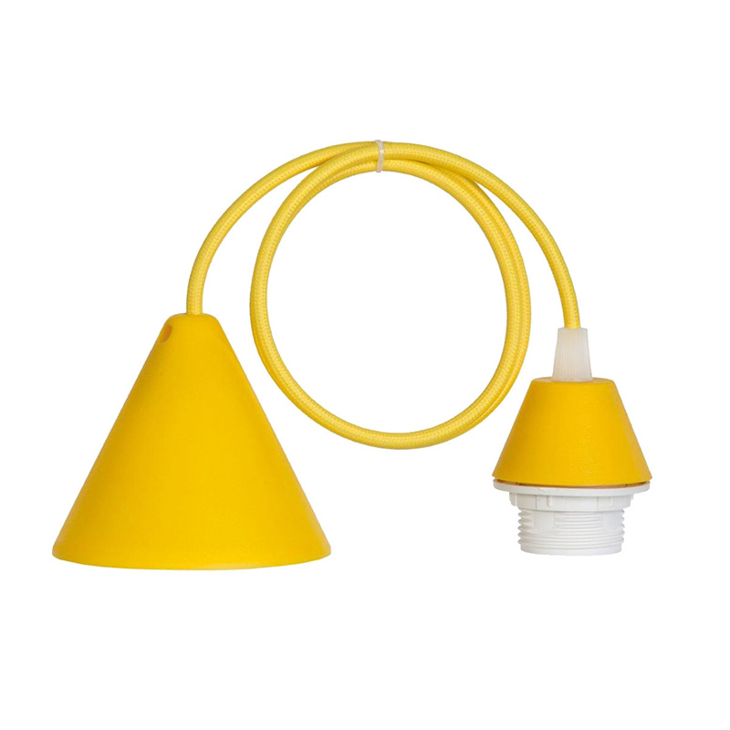 pendel cone pvc jylt tektilen kabel e27