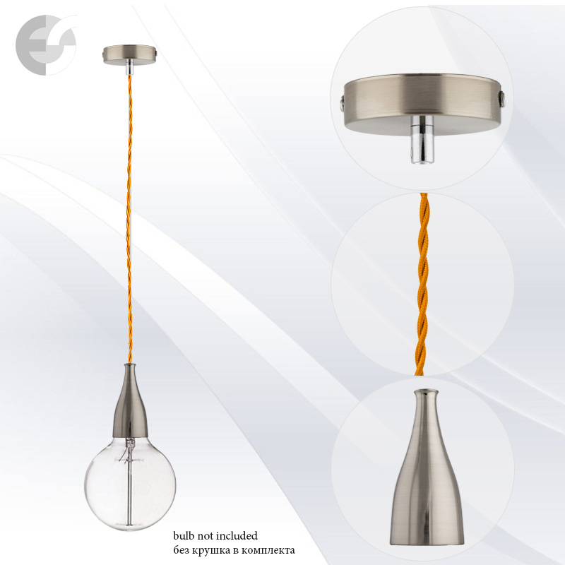 pendel drop matiran hrom sys zlaten usukan kabel