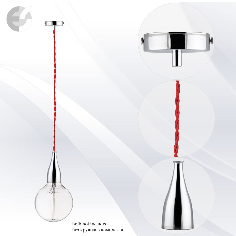 pendel drop hrom s cherven usukan kabel