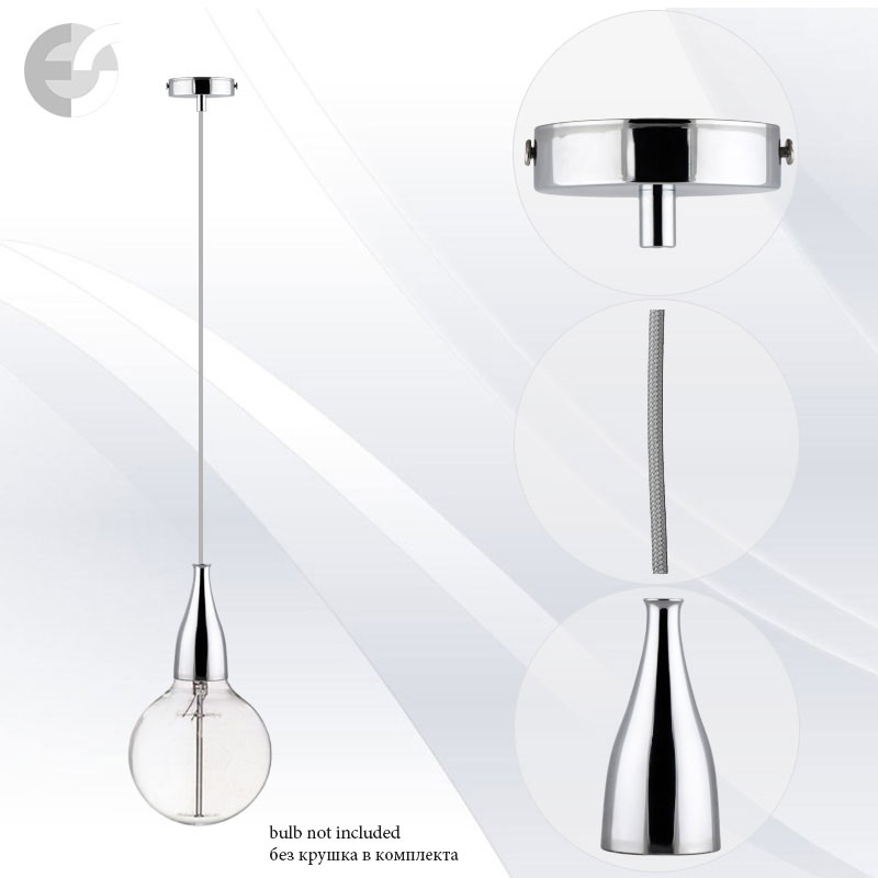 pendel drop hrom sys siv tekstilen kabel