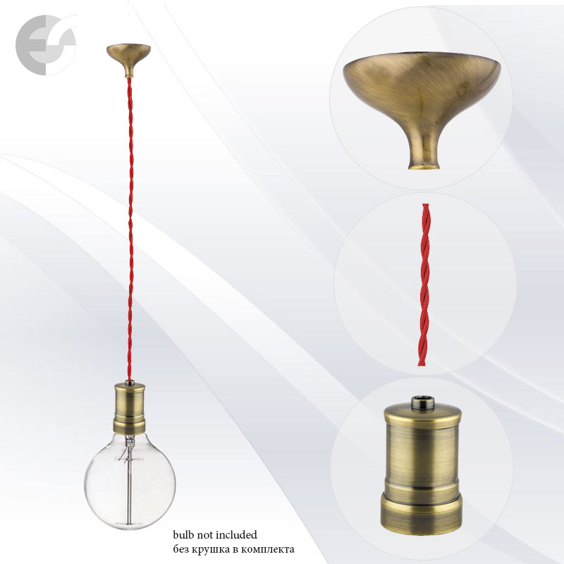 pendel retro 2 antichen mesing s cherven usukan kabel