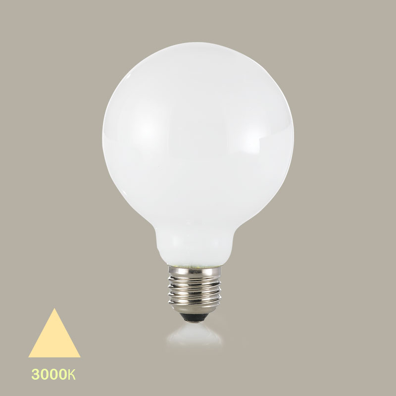 filament globo 8W e27 3000k 720 lm