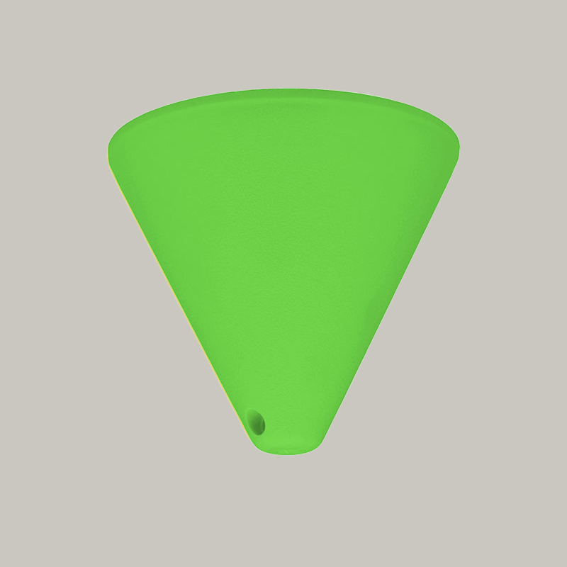 pvc konus za pendel kym tavan svetlozelen