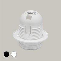 fasunga ring bqla e27 polovin rezba s nit Art.No.E27T/MPC/R/WH