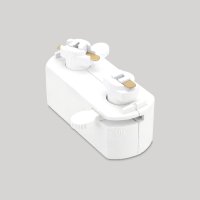 syedinitel mini 2 linejna shina Art.No.2LC201-WH