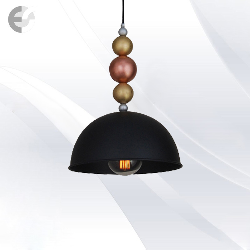 polilej vintidj lampi mona black