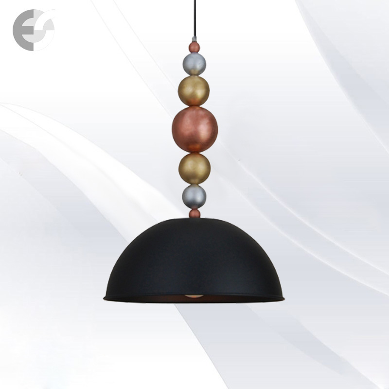 polilej vintidj lampi mona black