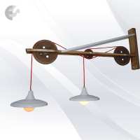 Аплик - винтидж лампи CAHAL