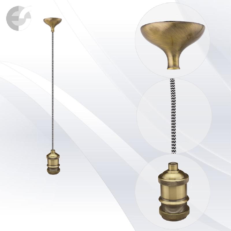 pendel retro 1 star mesing s tesktilen cherno bql kabel