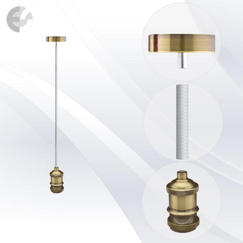 pendel retro 1 star mesing s tesktilen bql kabel