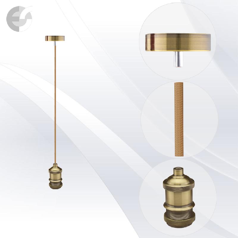 pendel retro 1 star mesing s tesktilen kabel tsvqt kapuchino