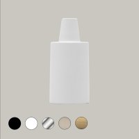 bqla dekorativna kapachka beel za fasunga s tsokyl e27 Art.No.0708WH