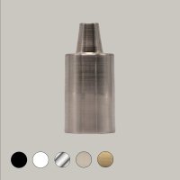 dekorativna kapachka beel matiran hrom za fasunga s tsokyl e27 Art.No.0708SN