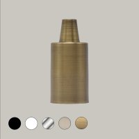 dekorativna kapachka beel antichen mesing za fasunga s tsokyl e27 Art.No.0708ABG