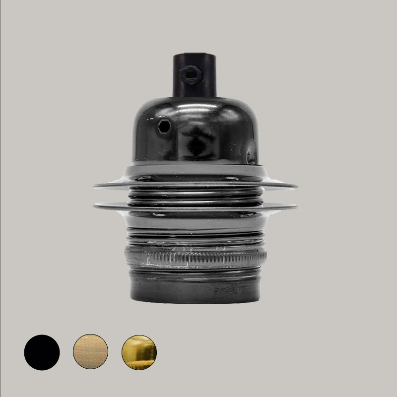 fasunga e27 s ring v tsvqt cheren hrom