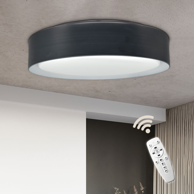 led plafon 34W 47cm siv disk