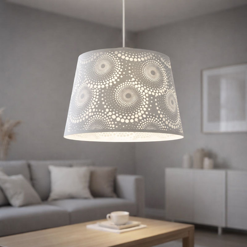 pendel s metalen bql abajur dots