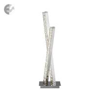nastolna lampa s kristali clover Art.No.EU2111CC
