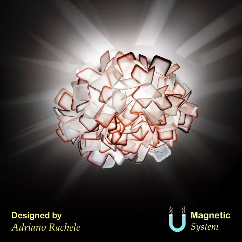 dizajnerski plafon clizia m orange