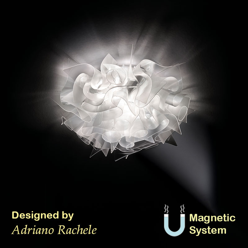 dizajnerska lampa za tavan ili stena veli prisma mini