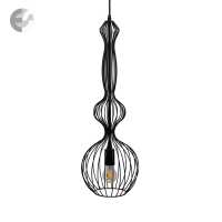 polilej vintidj lampi grid Art.No.07181.P-BK