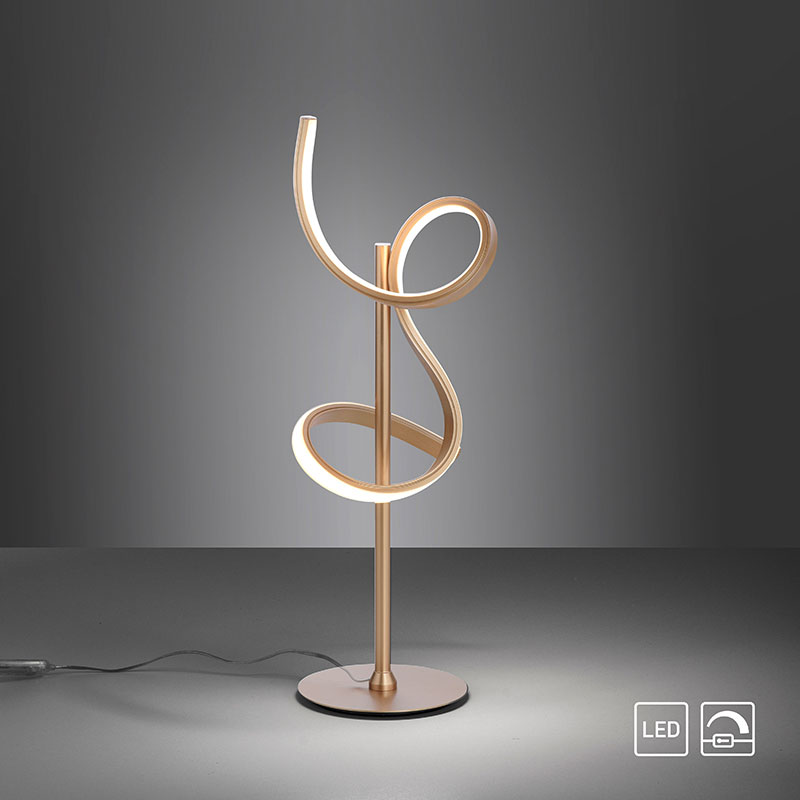 nastolna lampa curls