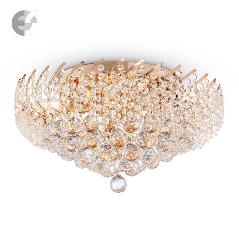 plafon s kristali karolina