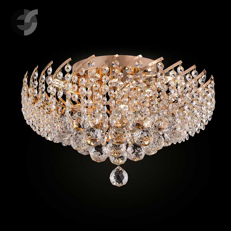 plafon s kristali karolina