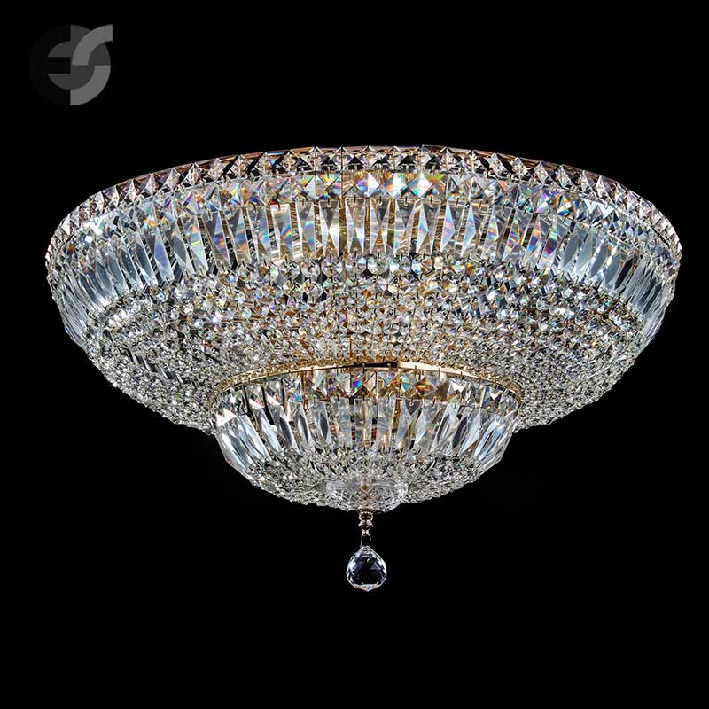 plafon s kristali basfor