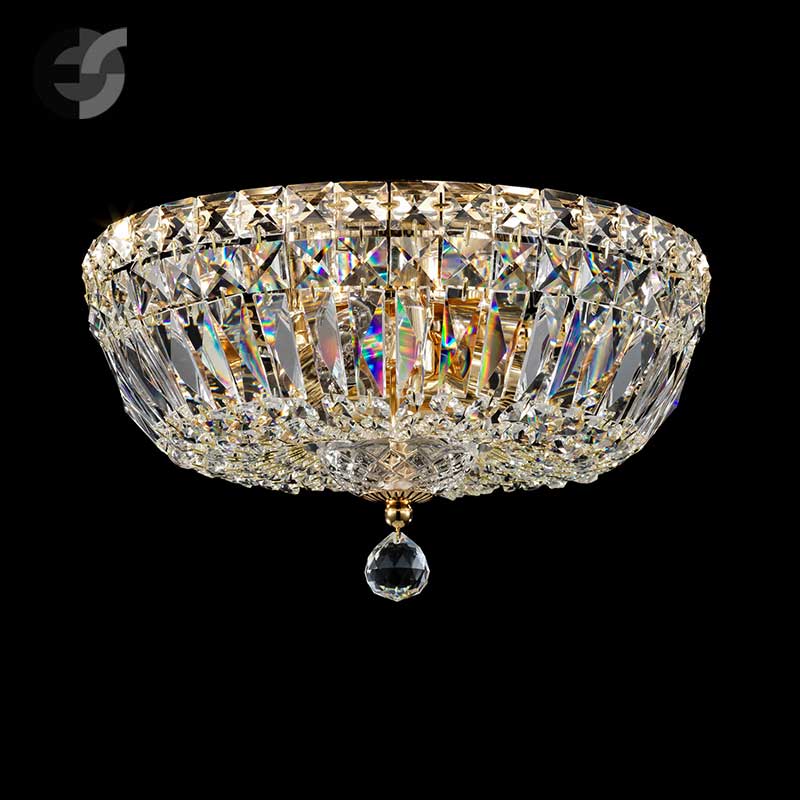 plafon s kristali basfor