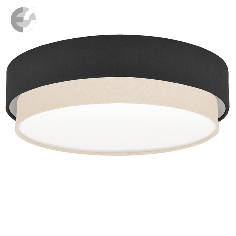 plafon s tekstilen abajur cake