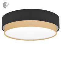 plafon s tekstilen abajur cake Art.No.5955-03-4E27