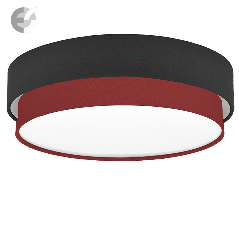 plafon s tekstilen abajur cake