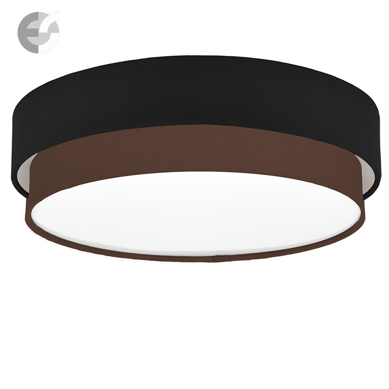 plafon s tekstilen abajur cake