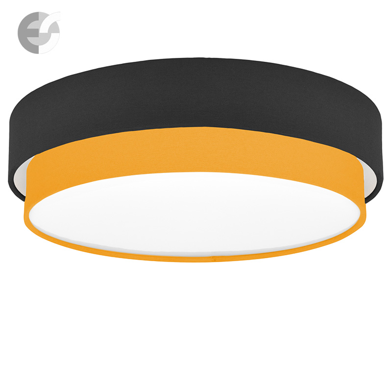 plafon s tekstilen abajur cake