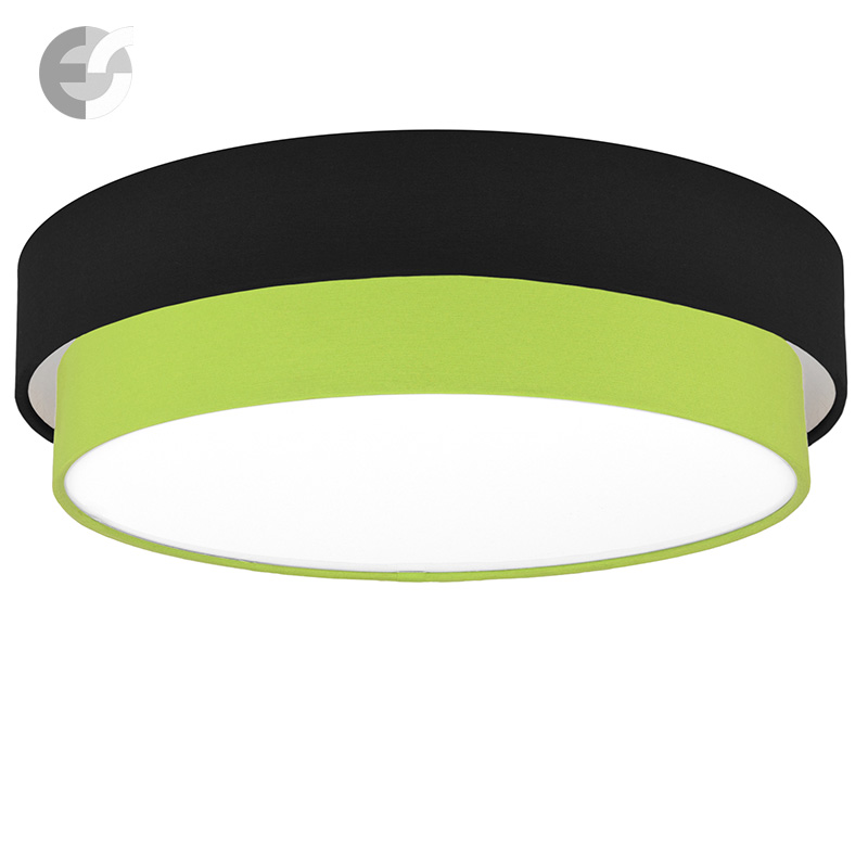 plafon s tekstilen abajur cake