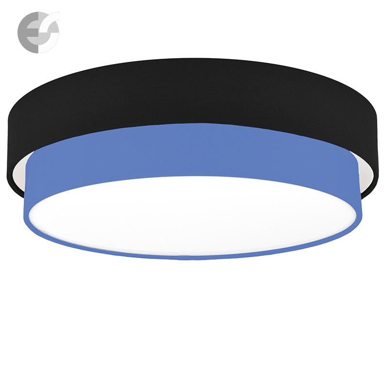 plafon s tekstilen abajur cake