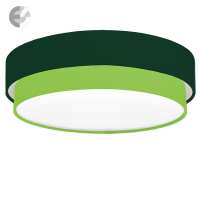 plafon s dva tekstilni abajura cake Art.No.5955-47-4E27