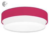 Плафон с два текстилни абажура CAKE