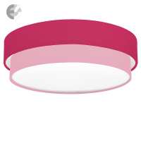 Плафон с два текстилни абажура CAKE