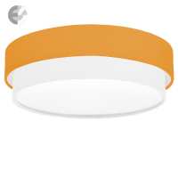 Плафон с два текстилни абажура CAKE