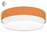 Плафон с два текстилни абажура CAKE