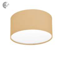 plafon 25sm s tekstilen abajur moon Art.No.250130-103-E27