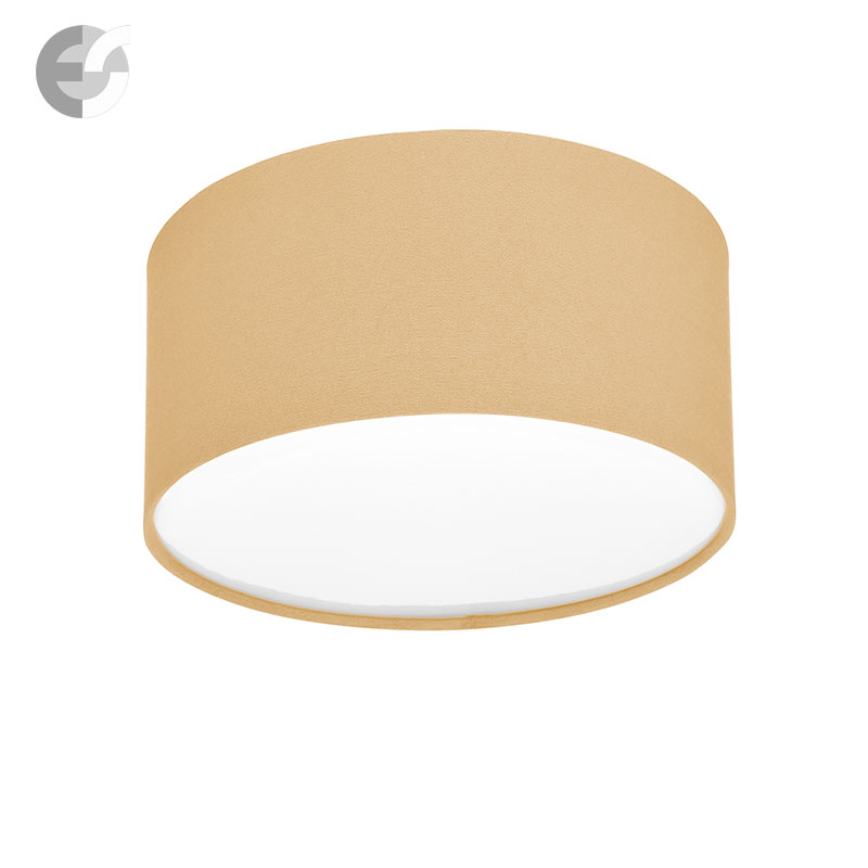 plafon 25sm s tekstilen abajur moon