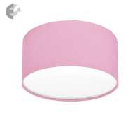 Плафон 25см с текстилен абажур MOON