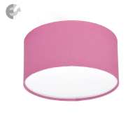 Плафон с текстилен абажур 25 см MOON