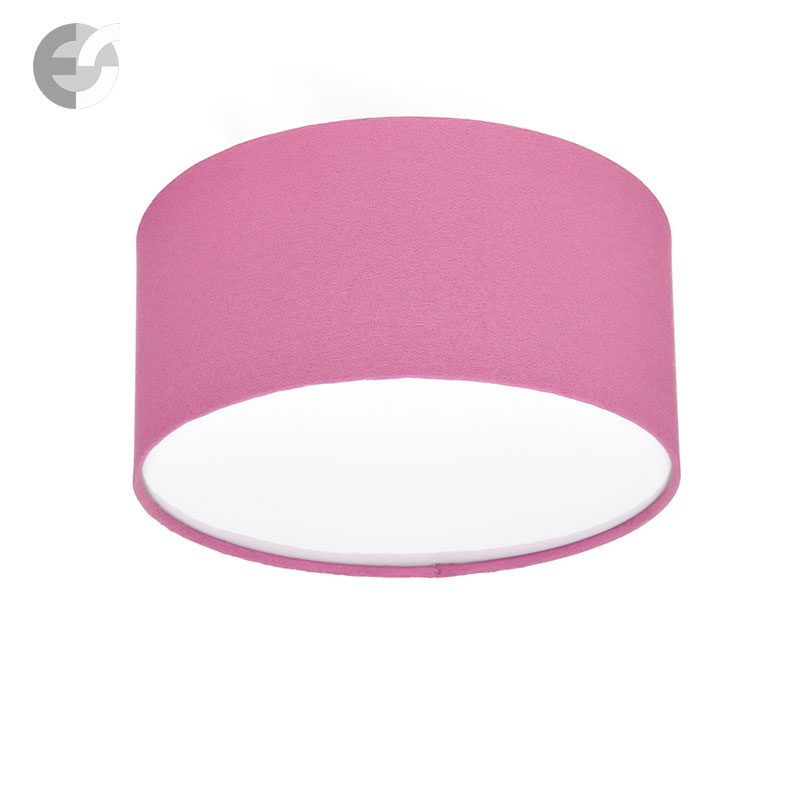 plafon s tekstilen abajur 25 sm moon