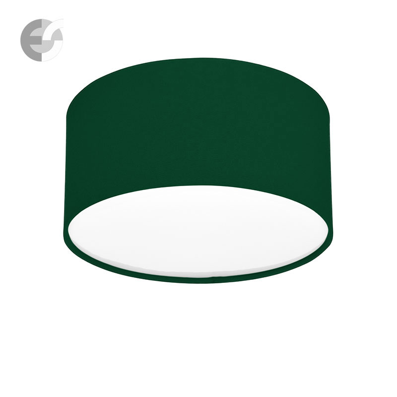 plafon s tekstilen abajur 25 sm moon